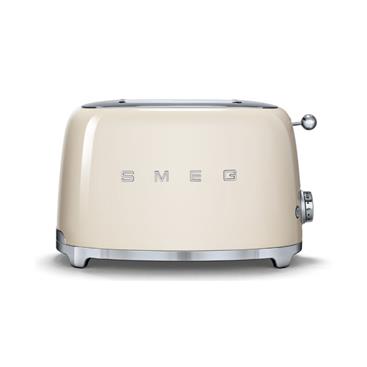  SMEG 義大利美學家電-烤麵包機(2片式)-奶油色-烘焙料理電器